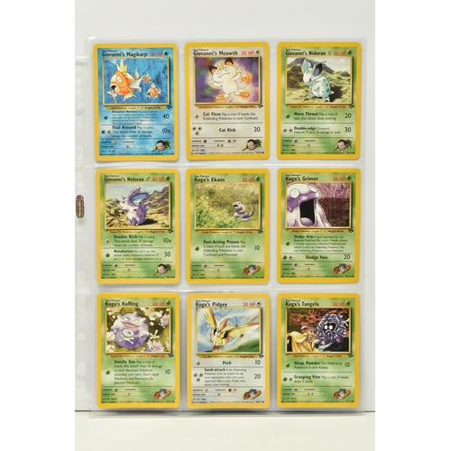 442 - COMPLETE POKEMON GYM CHALLENGE SET, condition ranges from lightly played to excellent