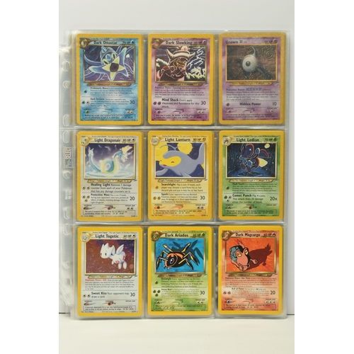 443 - POKEMON NEO DESTINY COLLECTION, contains most of the set, including Dark Feraligatr 5/105, Dark Geng... 