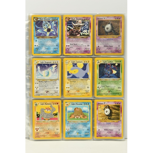 443 - POKEMON NEO DESTINY COLLECTION, contains most of the set, including Dark Feraligatr 5/105, Dark Geng... 