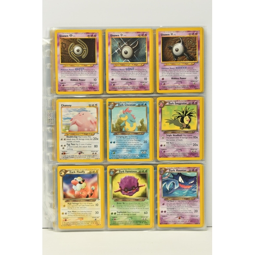 443 - POKEMON NEO DESTINY COLLECTION, contains most of the set, including Dark Feraligatr 5/105, Dark Geng... 