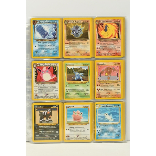 443 - POKEMON NEO DESTINY COLLECTION, contains most of the set, including Dark Feraligatr 5/105, Dark Geng... 