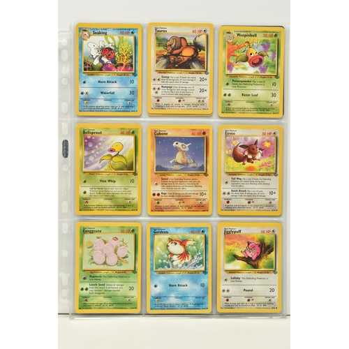 451 - COMPLETE POKEMON JUNGLE SET, condition ranges from moderately played to excellent