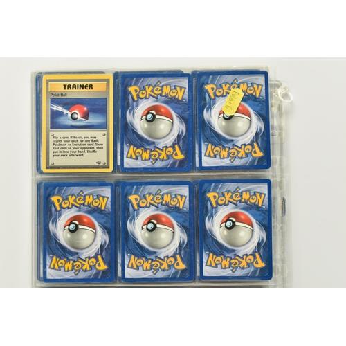 451 - COMPLETE POKEMON JUNGLE SET, condition ranges from moderately played to excellent