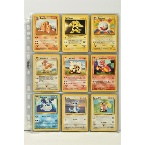 459 - COMPLETE POKEMON BASE SET, condition ranges from moderately played to excellent, includes an additio... 