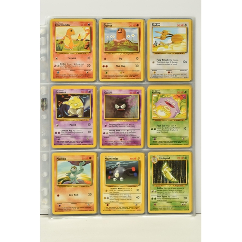 459 - COMPLETE POKEMON BASE SET, condition ranges from moderately played to excellent, includes an additio... 