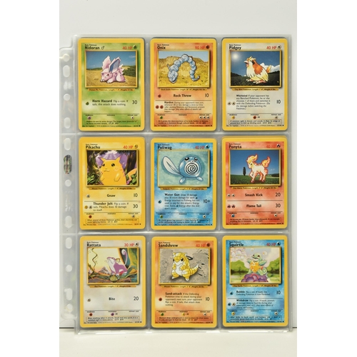 459 - COMPLETE POKEMON BASE SET, condition ranges from moderately played to excellent, includes an additio... 