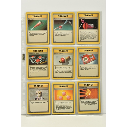 460 - COMPLETE POKEMON BASE SET, condition ranges from moderately played to excellent