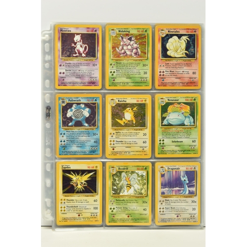 460 - COMPLETE POKEMON BASE SET, condition ranges from moderately played to excellent