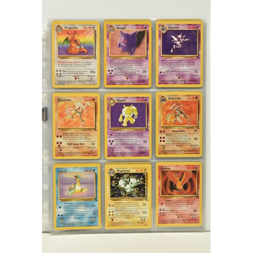 462 - COMPLETE POKEMON FOSSIL SET, condition ranges from moderately played to excellent