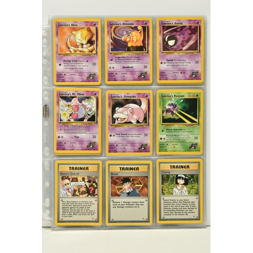 464 - COMPLETE POKEMON GYM HEROES SET, condition ranges from lightly played to excellent