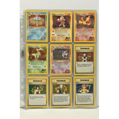 464 - COMPLETE POKEMON GYM HEROES SET, condition ranges from lightly played to excellent