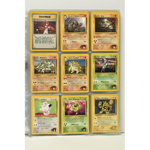 464 - COMPLETE POKEMON GYM HEROES SET, condition ranges from lightly played to excellent