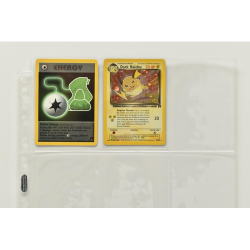 468 - COMPLETE POKEMON TEAM ROCKET SET, includes Dark Raichu 83/82, most of the holo cards are noticeably ... 