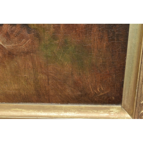 490 - AN UNSIGNED VICTORIAN STILL LIFE SCENE OF A PANTRY, depicting game birds and a rabbit, oil on canvas... 