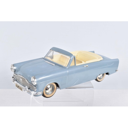 10 - A BOXED TRI-ANG PLASTIC BATTERY OPERATED ELECTRIC FORD ZEPHYR CONVERTIBLE, not tested, 1/20 scale, a... 