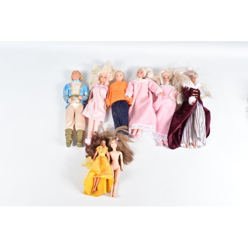 13 - A QUANTITY OF MATTEL BARBIE AND OTHER MODERN DOLLS, assorted Barbie including several marked with co... 