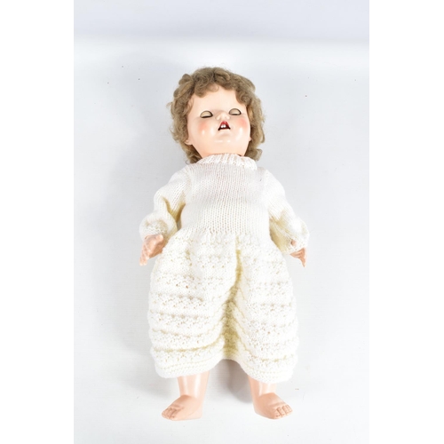 16 - A COLLECTION OF MID 20TH CENTURY PEDIGREE HARD PLASTIC AND VINYL DOLLS, assorted types and sizes, al... 