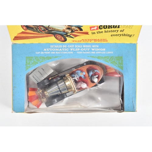 2 - A BOXED CORGI TOYS CHITTY CHITTY BANG BANG CAR, No.266, complete with all four figures, front and re... 