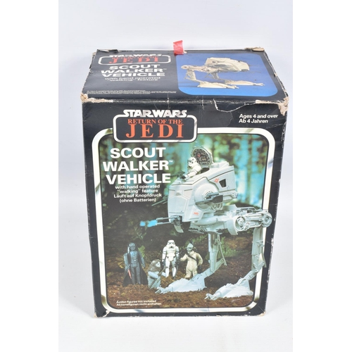 20 - TWO BOXED 1983 STAR WARS RETURN OF THE JEDI VEHICLES, the first a Slave I Vehicle Boba Fett Spaceshi... 