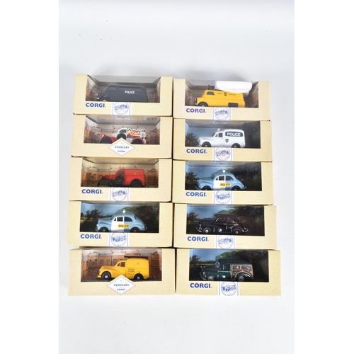 31 - A QUANTITY OF ASSORTED BOXED MODERN DIECAST VEHICLES, to include a collection of assorted Morris Min... 