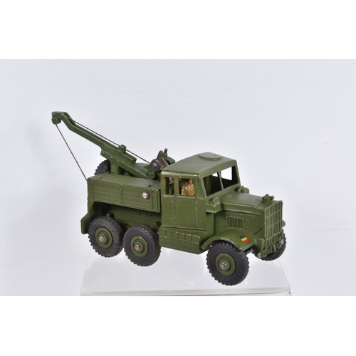 4 - TWO BOXED DINKY SUPERTOYS MILITARY VEHICLES, Thornycroft Mighty Antar Tank Transporter, No.660 and S... 