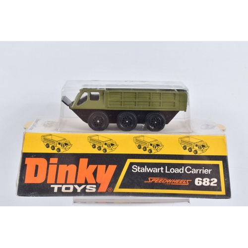 4 - TWO BOXED DINKY SUPERTOYS MILITARY VEHICLES, Thornycroft Mighty Antar Tank Transporter, No.660 and S... 