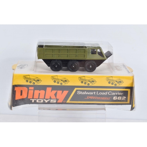 4 - TWO BOXED DINKY SUPERTOYS MILITARY VEHICLES, Thornycroft Mighty Antar Tank Transporter, No.660 and S... 