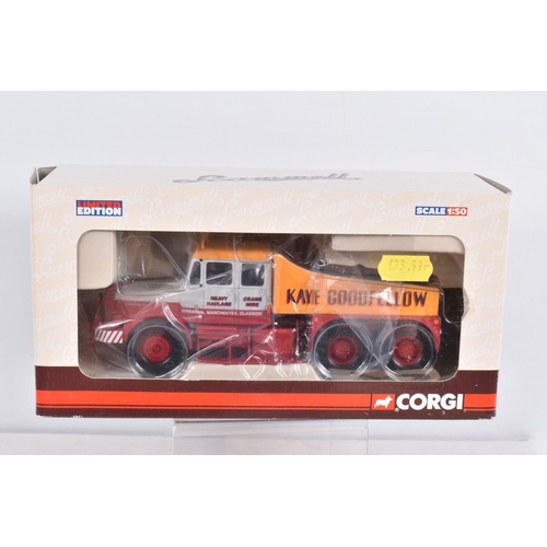 6 - EIGHT BOXED CORGI CLASSICS TRUCK/LORRY MODELS, 'Hauliers of Renown' MAN TGA XL with Felbinder Tanker... 