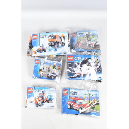 100 - A COLLECTION OF TWELVE UNBUILT LEGO SETS, to include a 60073 City Service Truck, a 60226 City Mars r... 