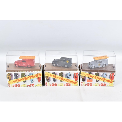 55 - TWENTY TWO BOXED BRUMM DIECAST MODEL VEHICLES,  to include commercial vehicles, a No. 45 Fiat 500, a... 