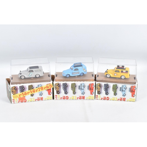 55 - TWENTY TWO BOXED BRUMM DIECAST MODEL VEHICLES,  to include commercial vehicles, a No. 45 Fiat 500, a... 