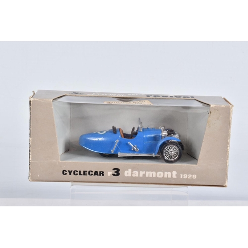 55 - TWENTY TWO BOXED BRUMM DIECAST MODEL VEHICLES,  to include commercial vehicles, a No. 45 Fiat 500, a... 