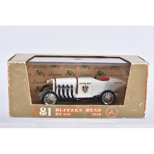 56 - TWENTY THREE BOXED BRUMM DIECAST VEHICLES, to include  a R70 Mercedes W125, model no. HP 646, a R71 ... 