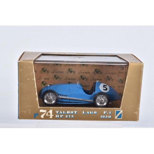 56 - TWENTY THREE BOXED BRUMM DIECAST VEHICLES, to include  a R70 Mercedes W125, model no. HP 646, a R71 ... 