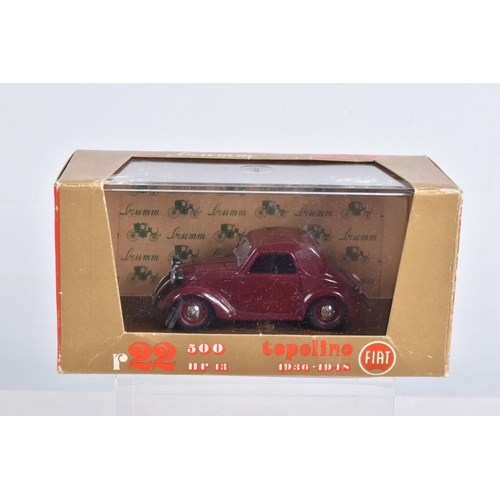 57 - TWENTY ONE BOXED BRUMM DIECAST VEHICLES, to include a R9 Coppa Florio, model no. HP 75a R10 Gordon B... 