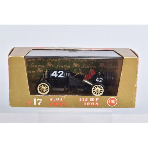 57 - TWENTY ONE BOXED BRUMM DIECAST VEHICLES, to include a R9 Coppa Florio, model no. HP 75a R10 Gordon B... 