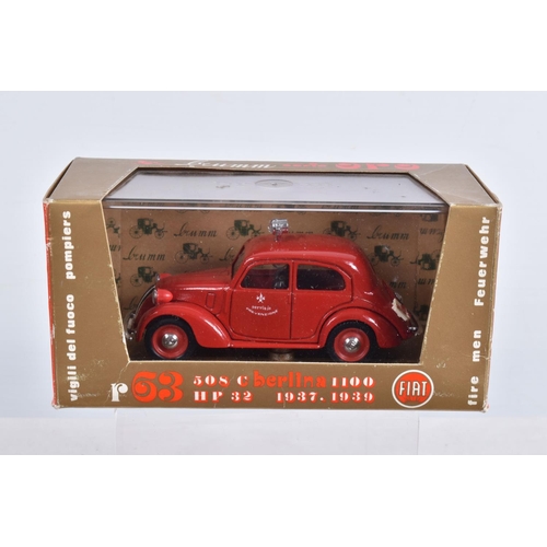 58 - TWENTY SIX BOXED BRUMM DIECAST VEHICLES, to include   a R30 Fiat 508C Berlina, model no. HP 32, a R3... 