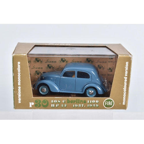 58 - TWENTY SIX BOXED BRUMM DIECAST VEHICLES, to include   a R30 Fiat 508C Berlina, model no. HP 32, a R3... 