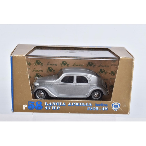 58 - TWENTY SIX BOXED BRUMM DIECAST VEHICLES, to include   a R30 Fiat 508C Berlina, model no. HP 32, a R3... 