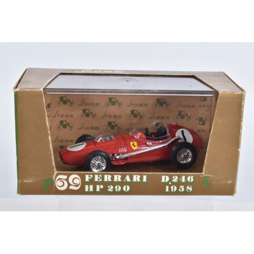 58 - TWENTY SIX BOXED BRUMM DIECAST VEHICLES, to include   a R30 Fiat 508C Berlina, model no. HP 32, a R3... 