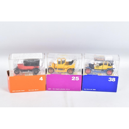 59 - FORTY BOXED 1:43 SCALE RIO MODELS VEHICLES, to include a No.  1 Itala Tipo Targa Florio, a No. 2, 24... 