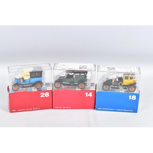 59 - FORTY BOXED 1:43 SCALE RIO MODELS VEHICLES, to include a No.  1 Itala Tipo Targa Florio, a No. 2, 24... 