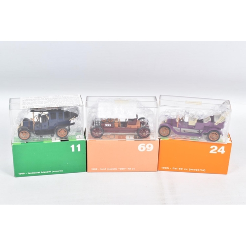 59 - FORTY BOXED 1:43 SCALE RIO MODELS VEHICLES, to include a No.  1 Itala Tipo Targa Florio, a No. 2, 24... 