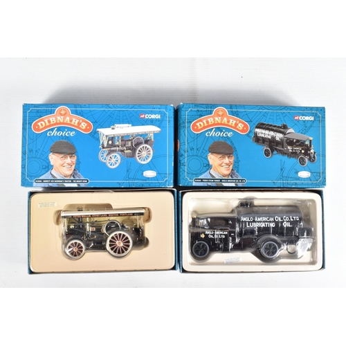 65 - SEVEN BOXED CORGI DIBNAH'S CHOICE DIECAST MODEL VEHICLES, to include model numbers CC20203, CC20301,... 