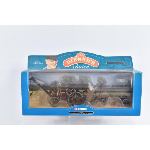 65 - SEVEN BOXED CORGI DIBNAH'S CHOICE DIECAST MODEL VEHICLES, to include model numbers CC20203, CC20301,... 