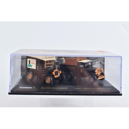 66 - A COLLECTION OF BOXED MODERN DIECAST VEHICLES ALL IN GUINNESS LIVERIES, to include Corgi Classics 'T... 