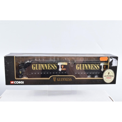 66 - A COLLECTION OF BOXED MODERN DIECAST VEHICLES ALL IN GUINNESS LIVERIES, to include Corgi Classics 'T... 