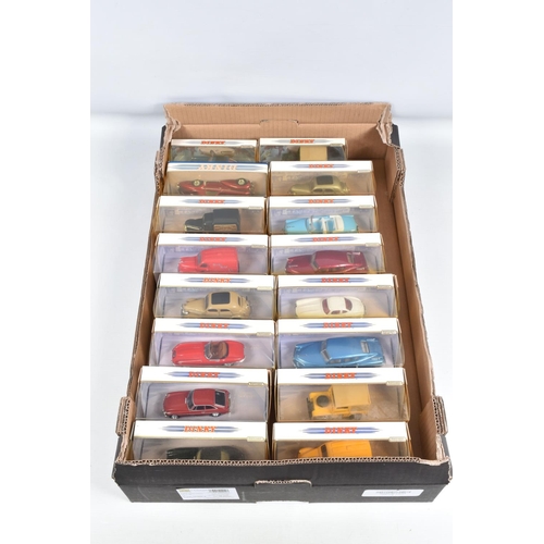 68 - THREE BOXES CONTAINING A LARGE QUANTITY OF MATCHBOX THE DINKY COLLECTION MODEL VEHICLES, some model ... 