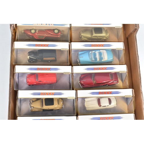 68 - THREE BOXES CONTAINING A LARGE QUANTITY OF MATCHBOX THE DINKY COLLECTION MODEL VEHICLES, some model ... 