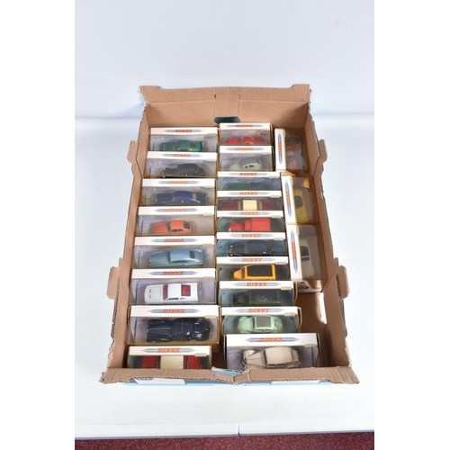 68 - THREE BOXES CONTAINING A LARGE QUANTITY OF MATCHBOX THE DINKY COLLECTION MODEL VEHICLES, some model ... 